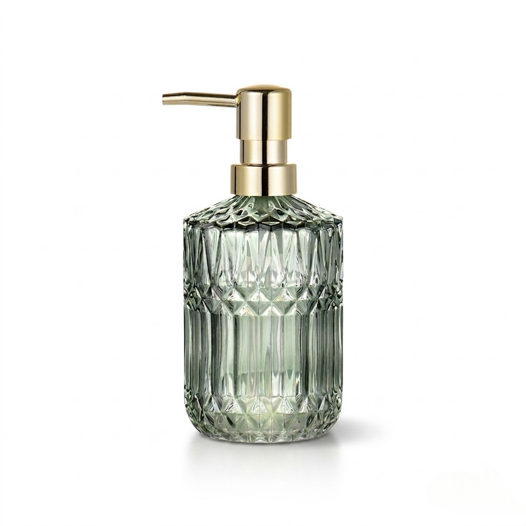 Premium Glass Liquid Dispenser Bottle