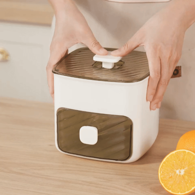 48-Cube One-Press Ice Tray & Storage System